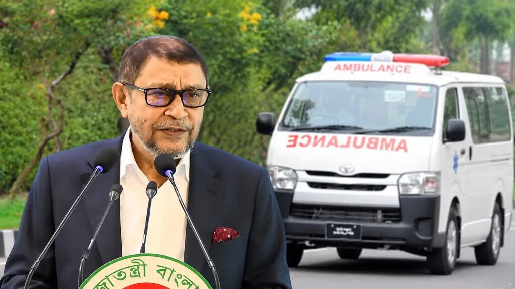 রোগী পরিবহনের ভোগান্তি কমাতে আসছে অ্যাম্বুলেন্স পুল, সময়সীমা জানাল সরকার